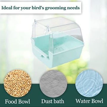 Meric Bird Bath for Hygiene and Feather Care