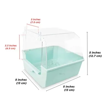 Meric Bird Bath for Hygiene and Feather Care