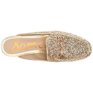 Stylish Sam Edelman Linnie Mules in Amber Gold