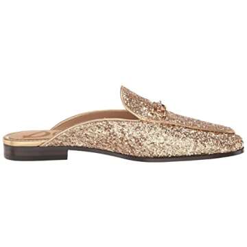 Stylish Sam Edelman Linnie Mules in Amber Gold