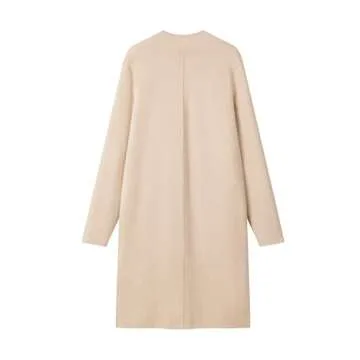 MEROKEETY Open Front Coatigan Sweater with Pockets - Casual Stylish Knit
