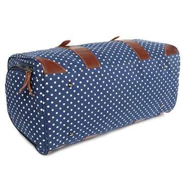 Oflamn Weekender Bag for Women Overnight Bag with Shoe Compartment, Travel Duffle Bags Set with Hand Tote Bag & Toiletry Bag