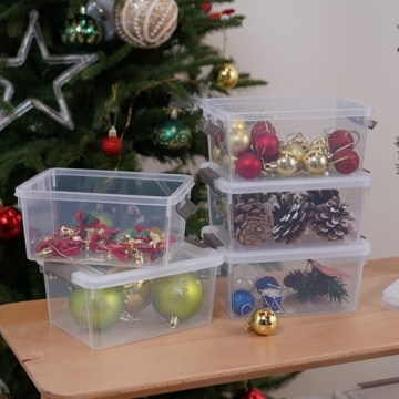 Citylife 1.3 QT Small Storage Bins for Efficient Organization