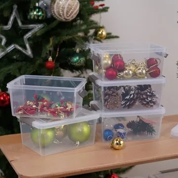 Citylife 1.3 QT Small Storage Bins for Efficient Organization