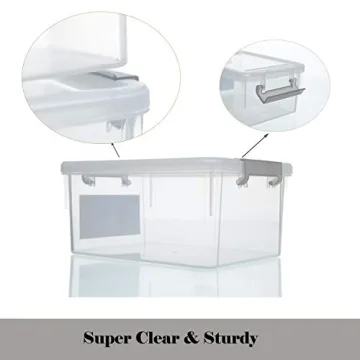 Citylife 1.3 QT Small Storage Bins for Efficient Organization