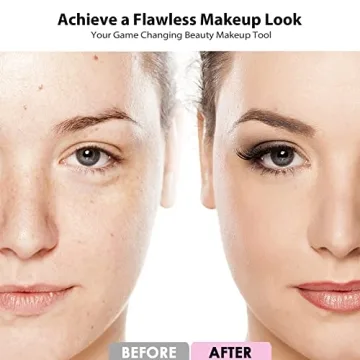 SETUPA 10 PCS Soft Makeup Powder Puff for Flawless Application