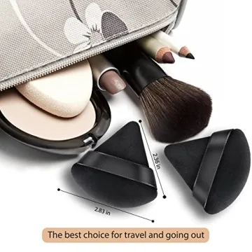 SETUPA 10 PCS Soft Makeup Powder Puff for Flawless Application