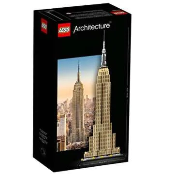 LEGO Architecture Empire State Building Model Kit 1767 Pieces