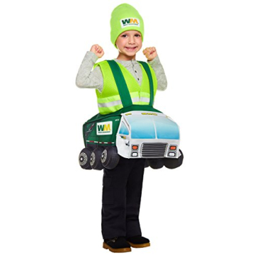 Spirit Halloween Toddler Garbage Truck Ride-A-Long Costume
