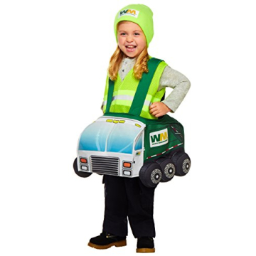 Spirit Halloween Toddler Garbage Truck Ride-A-Long Costume