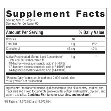 Metagenics SPM Active Softgels for Joint Relief & Tissue Support