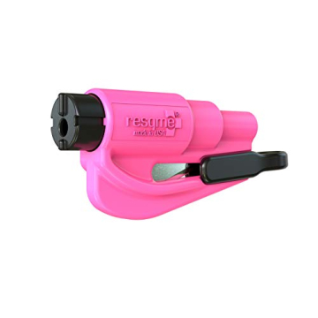 Resqme The Original Emergency Keychain Car Escape Tool - 2-in-1 Seatbelt Cutter and Window Breaker, ...