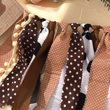 Cowboy Rodeo 1st Birthday High Chair Banner Party Decor