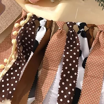 Cowboy Rodeo 1st Birthday High Chair Banner Party Decor