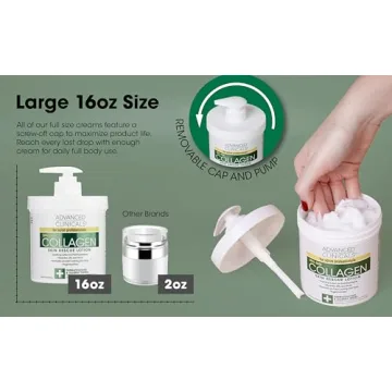 Advanced Clinicals Collagen Cream for Youthful Skin