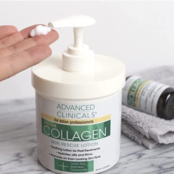 Advanced Clinicals Collagen Cream for Youthful Skin