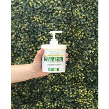 Advanced Clinicals Collagen Cream for Youthful Skin