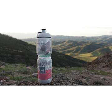 Polar 24 oz Blue Water Bottle – Durable and Versatile Hydration