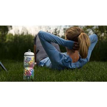 Polar 24 oz Blue Water Bottle – Durable and Versatile Hydration