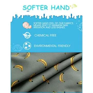 maamgic Boys Swim Trunks Toddler Swim Shorts Little Boys Bathing Suit Swimsuit Toddler Boy Swimwear,Banana-Matcha Green,4 T