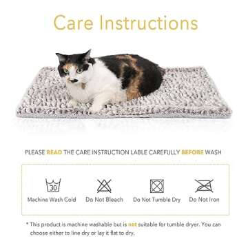 Self Heating Cat Pad Self Warming Cat Bed 27.5" x 18.5" Thermal Cat Mat Extra Warm Pet Mat for Outdoor and Indoor Large Kittens Small Puppy Pets