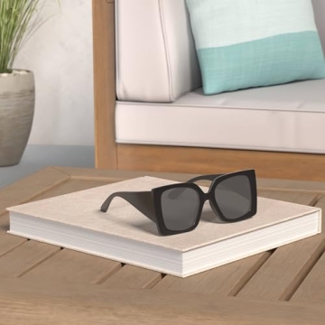 Trendy Oversized Polarized Square Sunglasses for Women