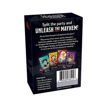 Dungeons & Dragons Dungeon Mayhem Engaging Card Game