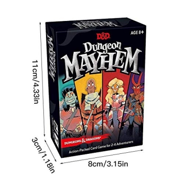 Dungeons & Dragons Dungeon Mayhem Engaging Card Game