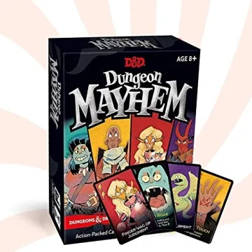 Dungeons & Dragons Dungeon Mayhem Engaging Card Game