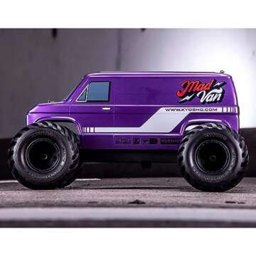 Kyosho Fazer Mk2 Mad Van Purple KYO34412T2 Cars Electric RTR 1/10 Off-Road