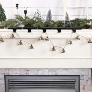 Vintage Rustic Bells Garland Christmas Decor