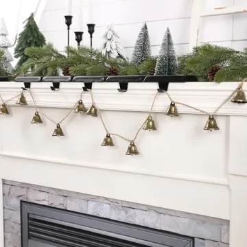 Vintage Rustic Bells Garland Christmas Decor