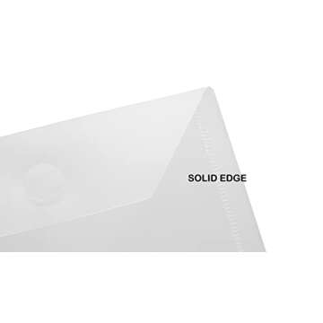 YESSART 3x5 Plastic Envelopes for Craft and Storage