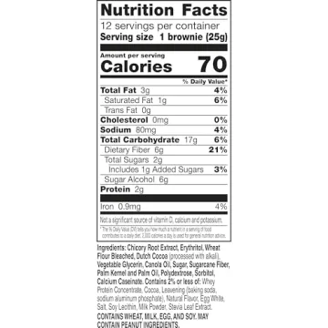 Fiber One 70 Calorie Brownies - Guilt-Free Treats