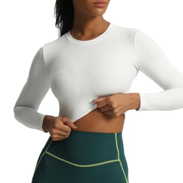 Shop Aoxjox Long Sleeve Crop Tops for Women Unmatched Comfort
