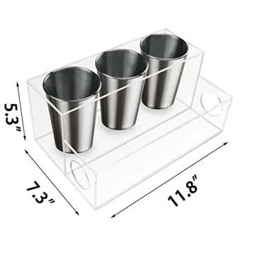 Boveker Acrylic Hair Tool Organizer for Easy Storage