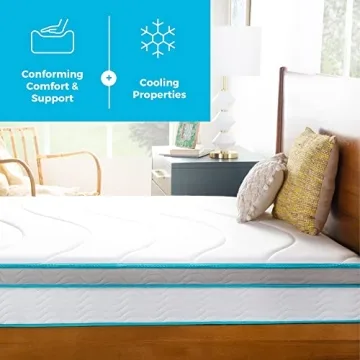 Linenspa 8 Inch Hybrid Mattress Medium Firm Cooling Supportive