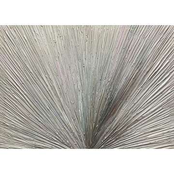 MUWU Modern Canvas Paintings Wall Art Modern Home Decor Colorful Flow Change Oil Painting 3D Wall Decoration for Livingroom Ready to hang 24x36 Inch