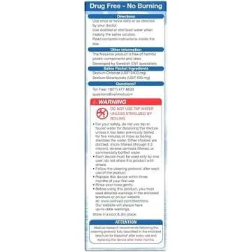 Nasal Irrigation Device for Sinus Relief - Nasaline