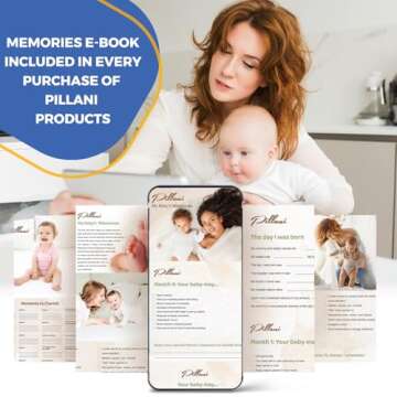 PILLANI Baby Diaper Bag Backpack - Baby Bag for Boys & Girls - Diaper Backpack - Large Travel Diaper Bags w/Changing Pad - Baby Registry Search & Baby Shower Gifts - Newborn Baby Essentials Must Haves