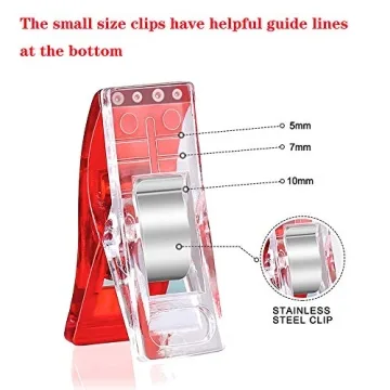Sewing Clips - Durable & Versatile Quilting Clips