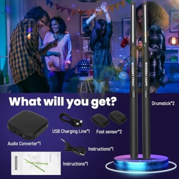 Electric Air Drumsticks - Perfect for All Music Lovers