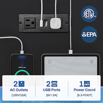 Stylish SEDETA Gaming Desk with LED and Storage