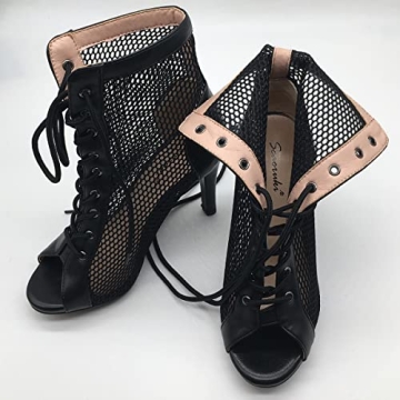 Gladiator Stiletto Booties - Breathable Summer Sandals