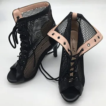 Gladiator Stiletto Booties - Breathable Summer Sandals