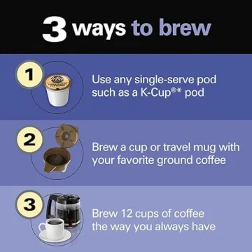 Hamilton-Beach FlexBrew Trio Coffee Maker with Timer and Strength Options