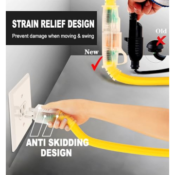 Heavy Duty 100ft Outdoor Extension Cord - 12/3 Gauge