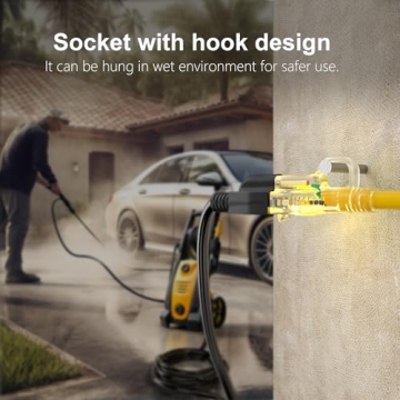 Heavy Duty 100ft Outdoor Extension Cord - 12/3 Gauge