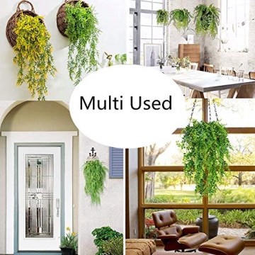 Artificial Fern Leaves - UV-Resistant Hanging Plants