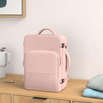 Sinaliy Travel Backpack: Flight Approved, Lightweight, Waterproof